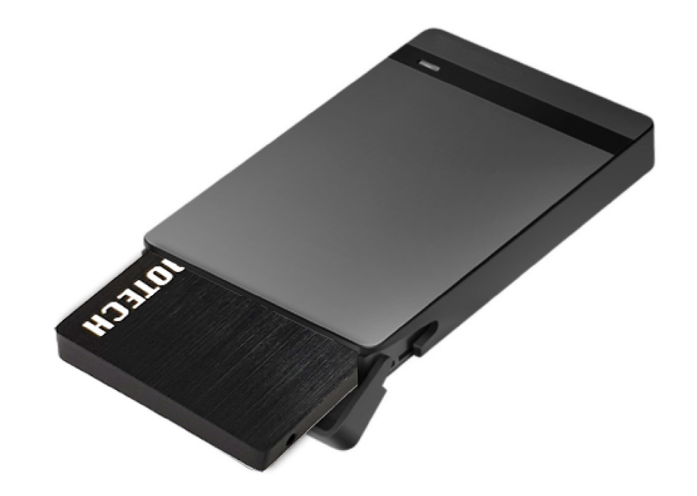 アルミ製2.5型SSD/HDDサイズ SATA M.2（NGFF接続タイプ）SSD用22pin SATA変換アダプター SATA信号スルー基板採用 AOK-25ALCASE-M2SATA アオテック アイティプロテック