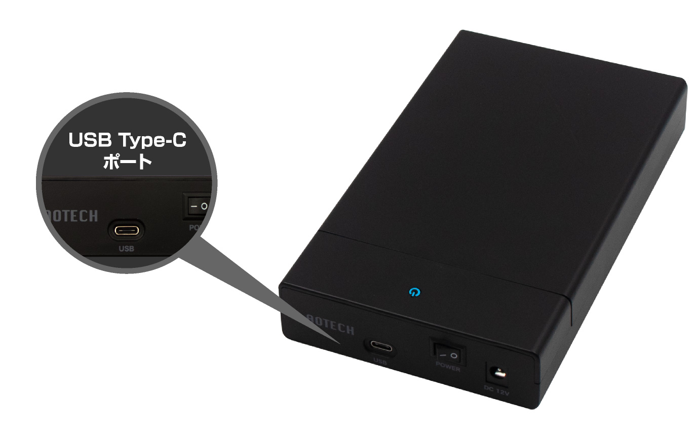 ネジ・工具不要 2.5型SATA HDDケース USB3.1Gen1（USB3.0）USB2.0接続 UASPモード アオテック製品 AOK-25CASE-SLU3 アイティプロテック