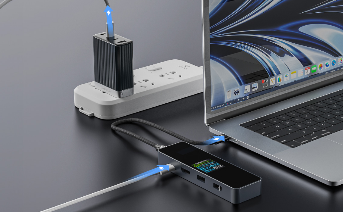 ITPROTECH Dockcase 6in1 USB-C Smart Hub（ドッキングステーション）DBP61C-IPT アイティプロテック