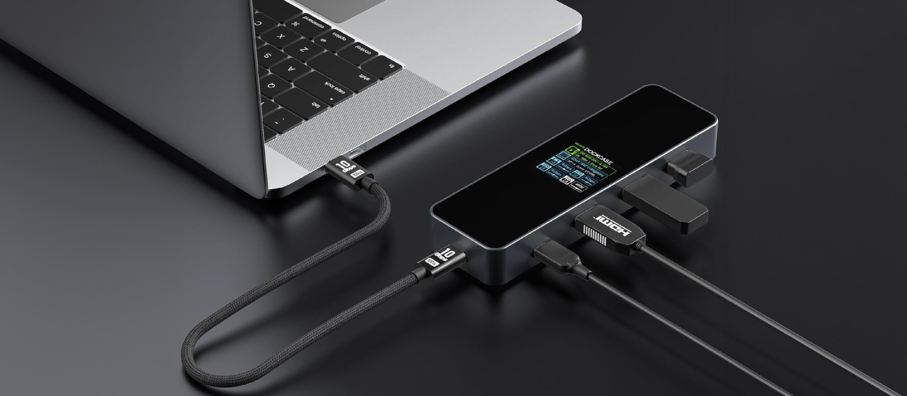 ITPROTECH Dockcase 6in1 USB-C Smart Hub（ドッキングステーション）DBP61C-IPT アイティプロテック