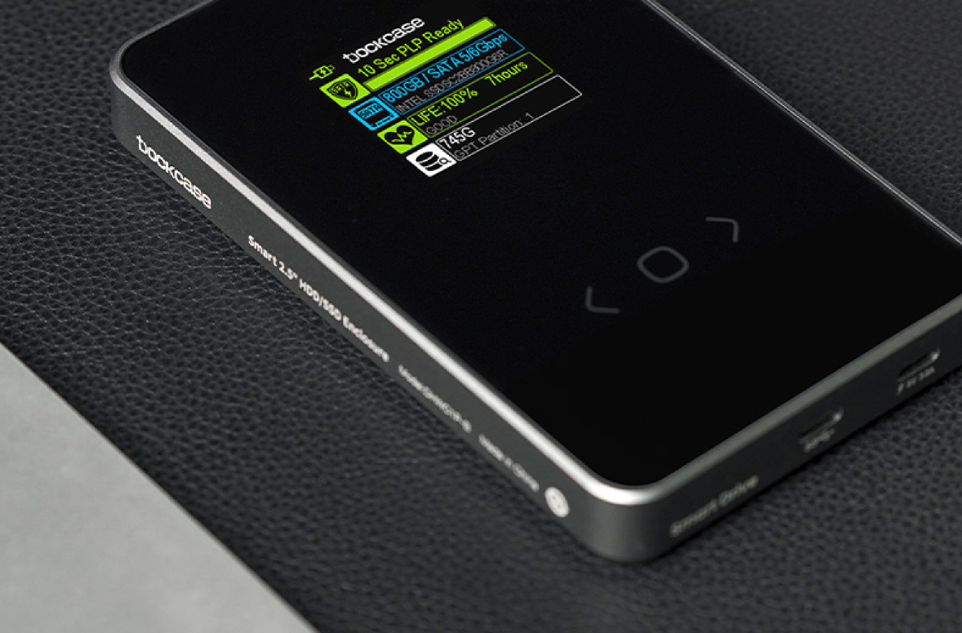 ITPROTECH Dockcase Explorer Edition 2.5" Smart Hard Drive Enclosure DHWC1P-H-IPT アイティプロテック