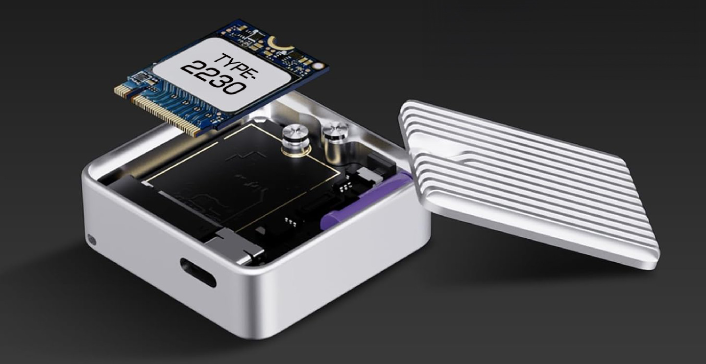 ITPROTECH Dockcase Explorer Edition Pocket Smart SSD Enclosure DSWC1M-3S-IPT アイティプロテック