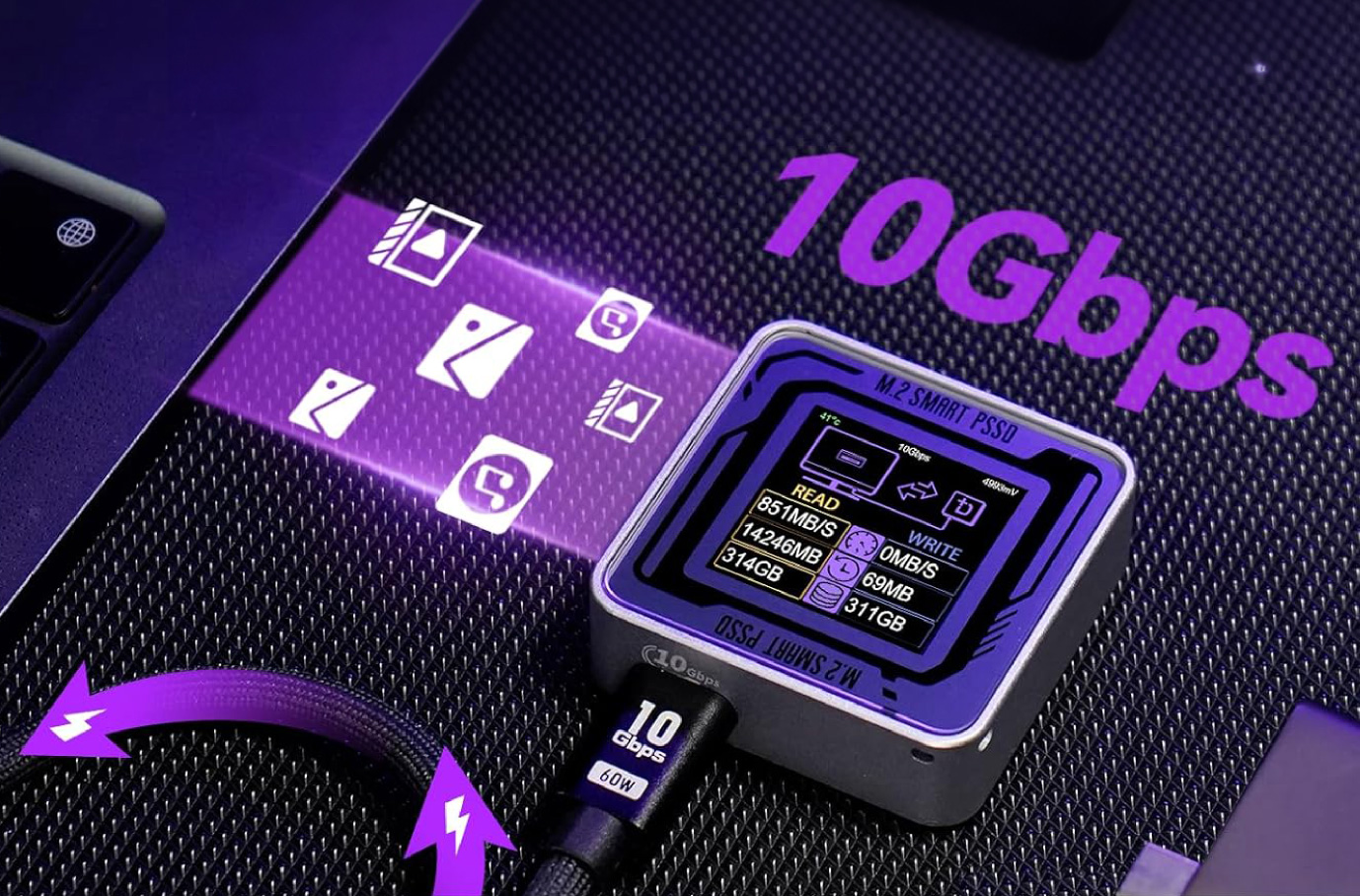 ITPROTECH Dockcase Explorer Edition Pocket Smart SSD Enclosure DSWC1M-3S-IPT アイティプロテック