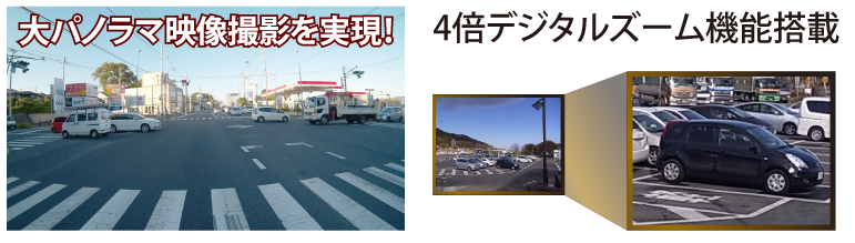 充実のマルチ機能でリアルタイム録画を可能にしたハイスペックドライブレコーダー IPT-DRFHD300FG2 アイティプロテック