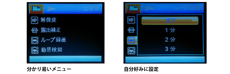 バックカメラと一体型で視界の妨げにならない!バックミラー型ドライブレコーダー IPT-DRFHD300BM アイティプロテック