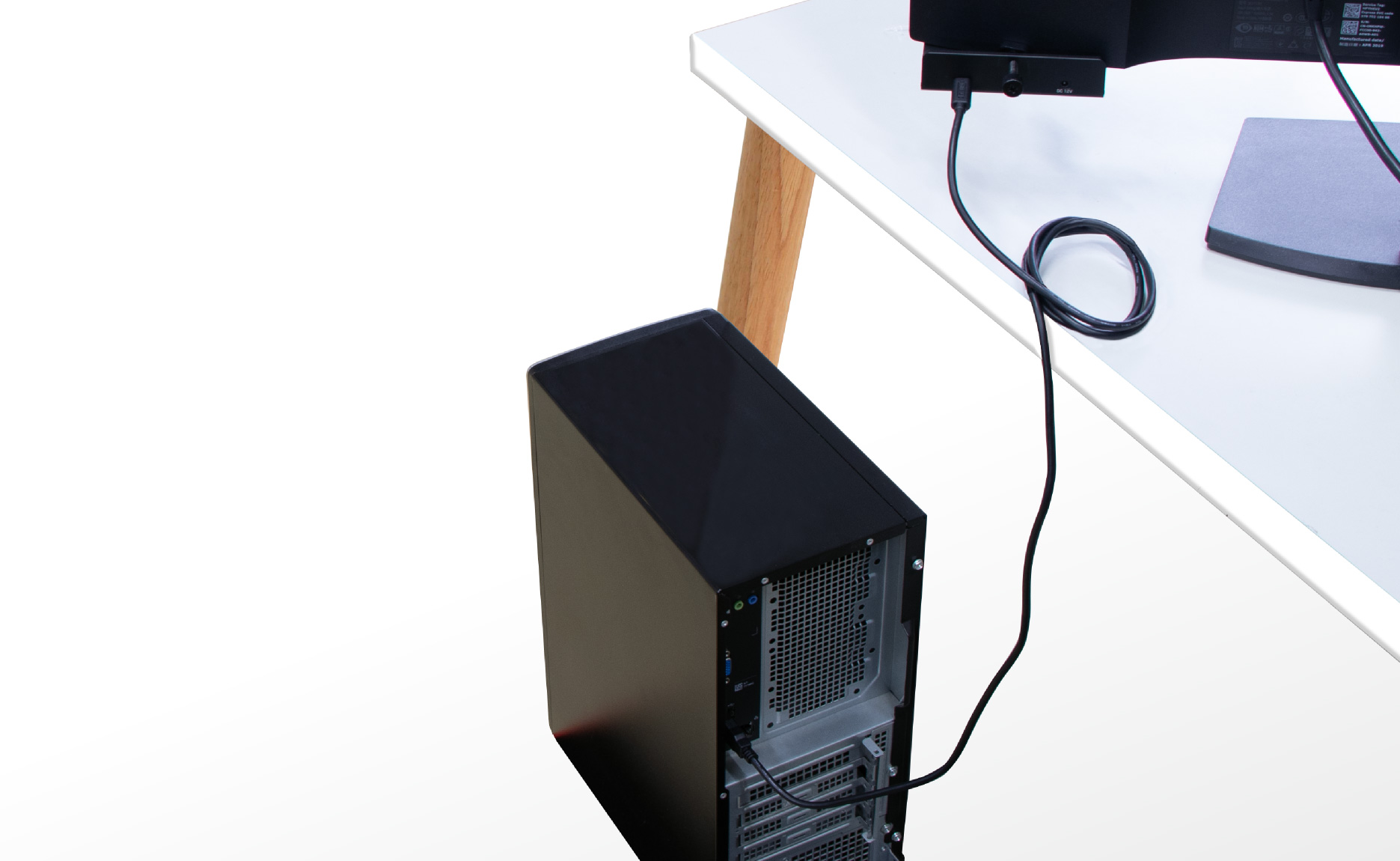 ITPROTECH クランプ式4ポートUSBハブ IPT-CLAMP4HUB-BK アイティプロテック アイティプロテック