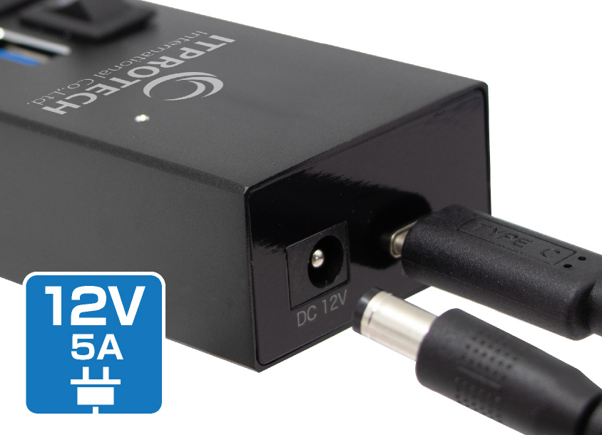 ITPROTECH USB3.2 Gen2接続 10ポートUSBハブ IPT-10HUB-GEN2 アイティプロテック アイティプロテック