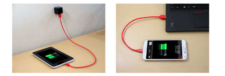 microUSBケーブル ハイグレードタイプ6本セット IPT-6SETMB24-JUST アイティプロテック