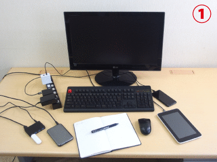 JUSTロゴ入りUSB3.0ハブ付デスクトップシェルフ 通  IPT-STANDPOWERHUB-JUST/RE All RED Edition アイティプロテック