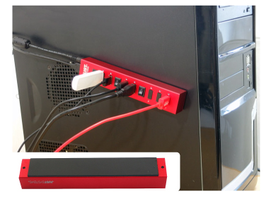 オールスイッチ式増設、充電充電両対応 USBハブ IPT-7HUB-JUST アイティプロテック