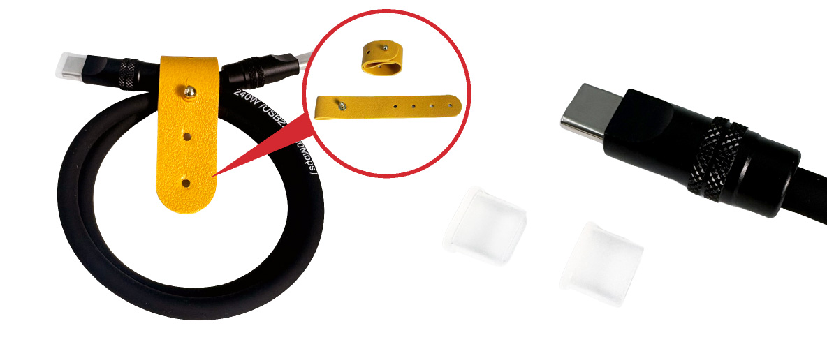 ITPROTECH USB Type-Cやわらかケーブル 2本セット マスターグレードケーブル 240W / USB3.2 Gen2×2（20Gbps）IPT-2SET240W20G-JUST アイティプロテック ジャストシステム