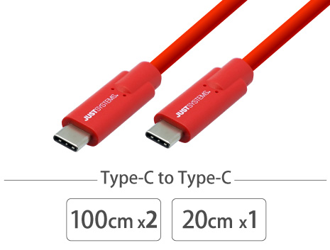 第8弾　JUSTロゴ入り ITPROTECH マスターグレードケーブル3本セット IPT-3SETCCGEN2-JUST アイティプロテック ジャストシステム