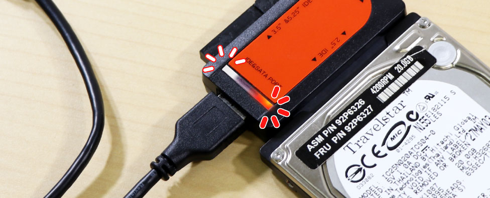 JUSTロゴ入 IDE&SATA to USB3.0変換アダプタ IPT-IDESATAU3-JUST アイティプロテック