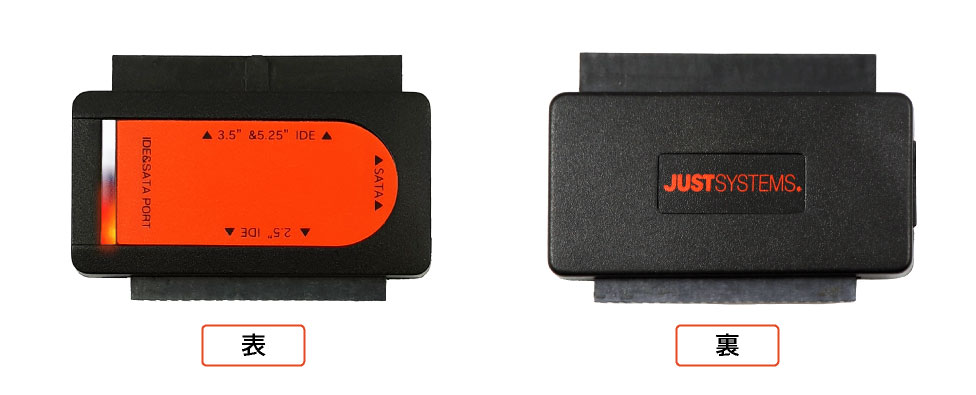 JUSTロゴ入 IDE&SATA to USB3.0変換アダプタ IPT-IDESATAU3-JUST アイティプロテック