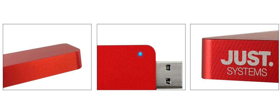 ITPROTECH外付スティックSSD JUST RED Edition M2USBF1000-JUST2