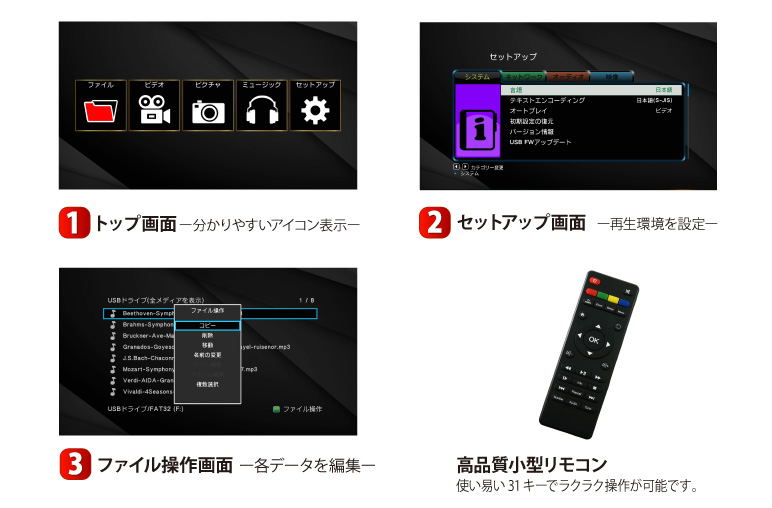次世代ポータブル!ネットワーク機能搭載メディアプレーヤーMediaWave HD Pro アイティプロテック