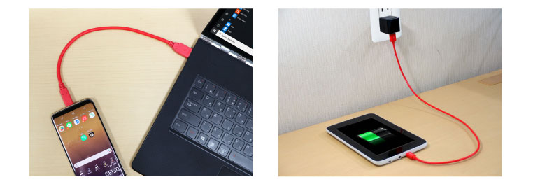 USB TypeA to TypeCケーブル&USB TypeA to microBケーブル IPT-6SETMB/TC-JUST アイティプロテック