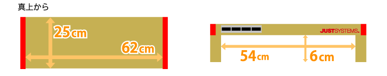 JUSTロゴ入りUSB3.0ハブ付デスクトップシェルフ 通 ～ゴールドモデル～ IPT-STANDPOWERHUB-JUST/G アイティプロテック