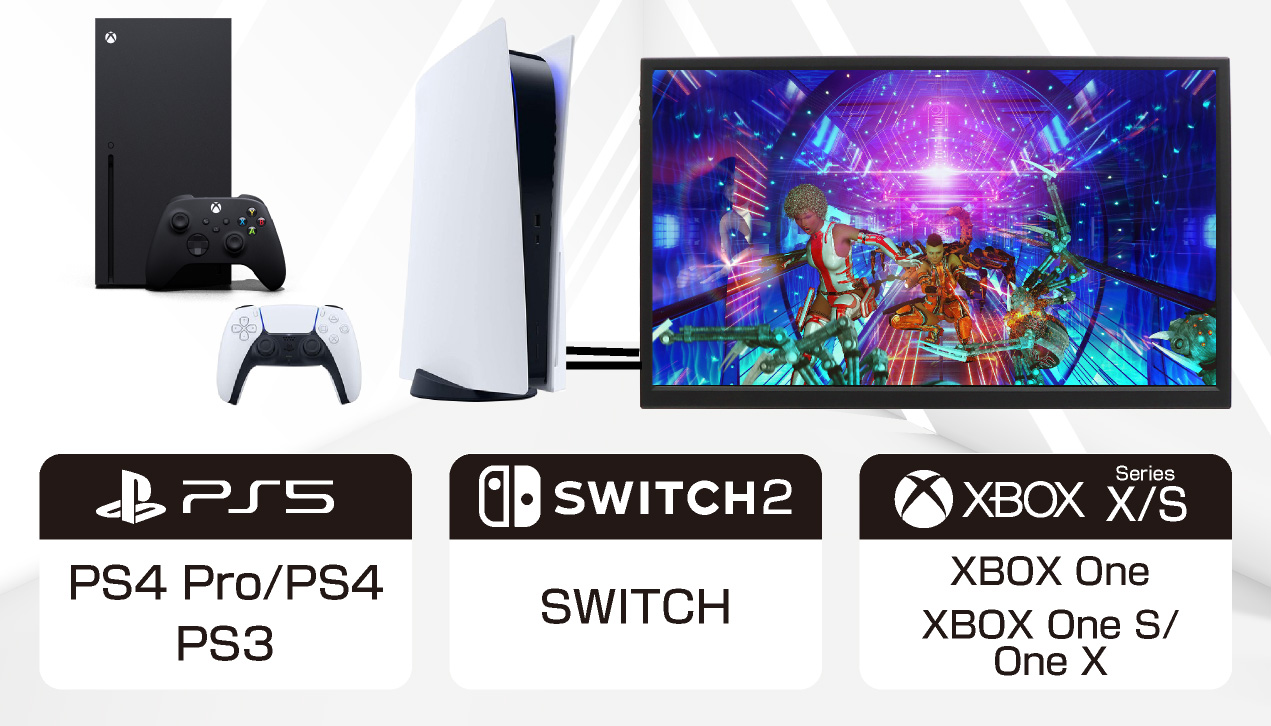 ITPROTECH 23.8型モバイルゲーミングモニター 144Hz LCD23HCR-IPSG アイティプロテック