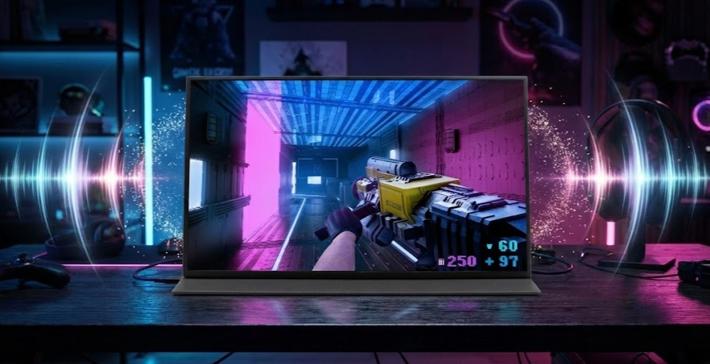 ITPROTECH 23.8型モバイルゲーミングモニター 144Hz LCD23HCR-IPSG アイティプロテック