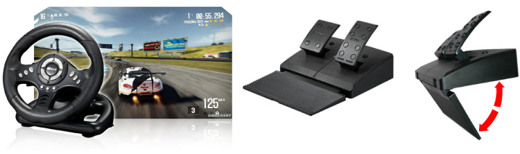 ドライビングシミュレーション ステアリングコントローラー PXN-V18S アイティプロテック