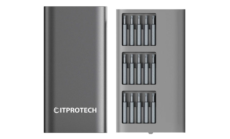 アルミ薄型ケース収納　31in1精密ドライバーセット mini IPT-DK31 アイティプロテック