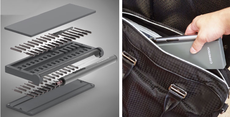 コードレス電動精密　LEDライト搭載 59in1ペンタイプドライバー IPT-DK59BAT アイティプロテック