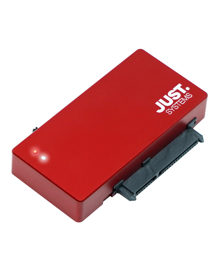 JUSTロゴ入 USB3.2 Gen2（10Gbps）SATAⅢ対応USB変換アダプタ IPT-SATAU3G2-JUST アイティプロテック